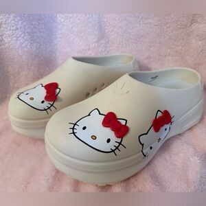 Adidas Women's Adifom Stan Smith Mules Hello Kitty-Cream